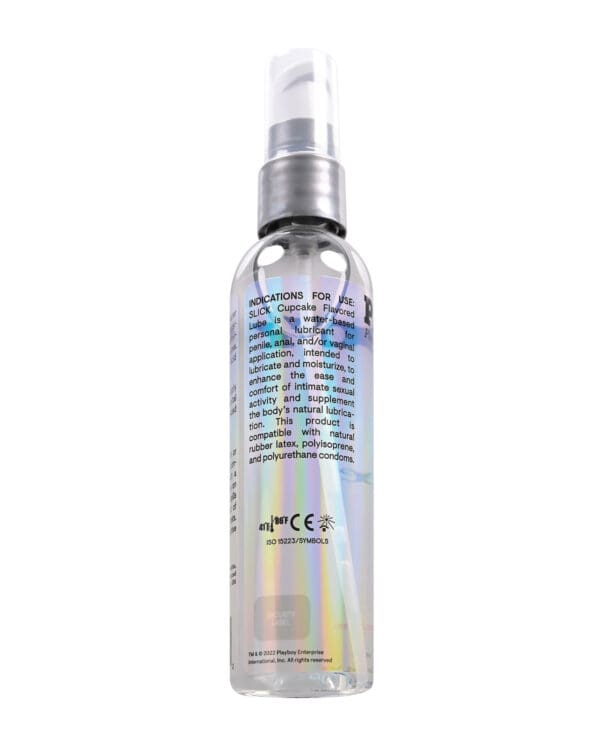 Playboy Pleasure Slick Lubricant -  4 oz Cupcake - Image 3