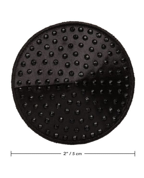 Radiance Round Pasties Black O/S - Image 4