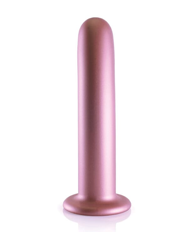 Shots Ouch 7" Smooth G-Spot Dildo - Rose Gold - Image 3