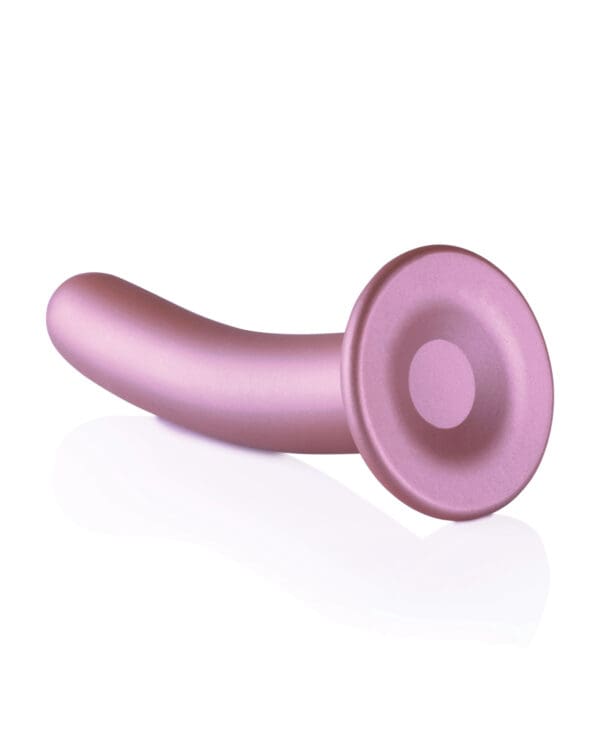 Shots Ouch 7" Smooth G-Spot Dildo - Rose Gold - Image 4