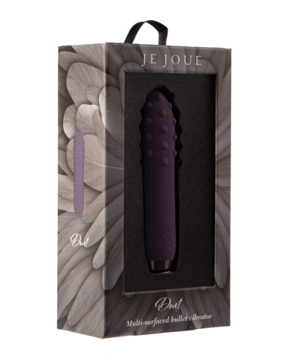 Je Joue Duet Bullet Vibrator - Purple - Image 2