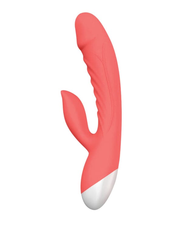 Luv Inc. Rabbit Vibrator - Coral - Image 2