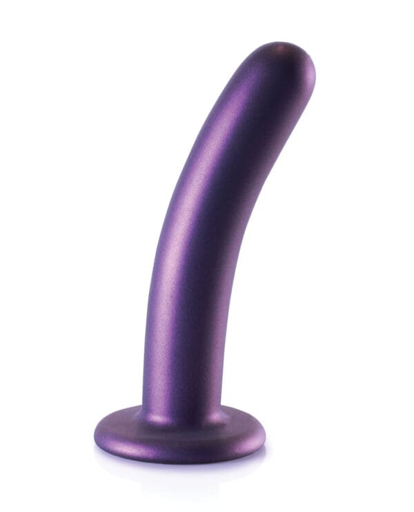 Shots Ouch 6" Smooth G-Spot Dildo - Metallic Purple - Image 2