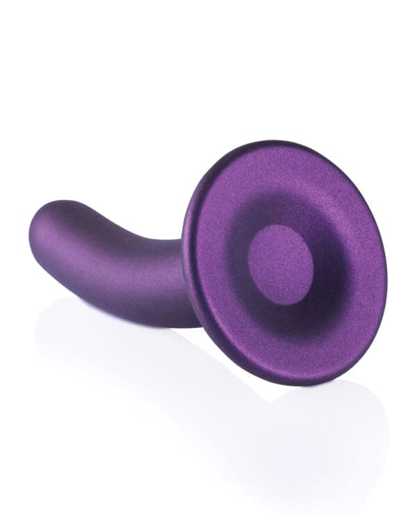 Shots Ouch 6" Smooth G-Spot Dildo - Metallic Purple - Image 5