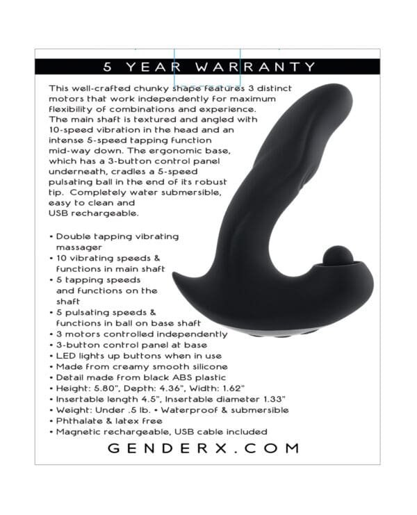 Gender X Mad Tapper - Black - Image 2