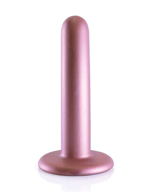 Shots Ouch 5" Smooth G-Spot Dildo - Rose Gold - Image 3