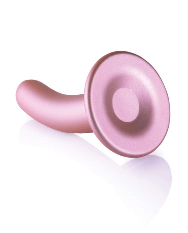 Shots Ouch 5" Smooth G-Spot Dildo - Rose Gold - Image 4