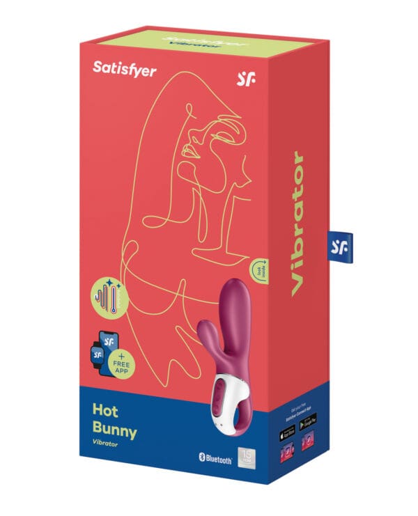 Satisfyer Hot Bunny - Berry - Image 5