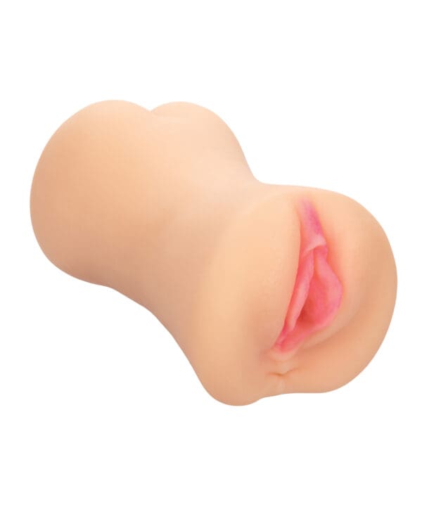 Stroke It Dual Entry Pussy & Ass - Ivory - Image 3