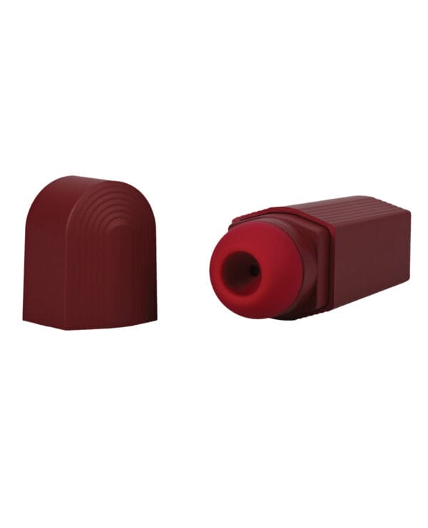 This Product Sucks Lipstick Suction Toy - Red - Image 4