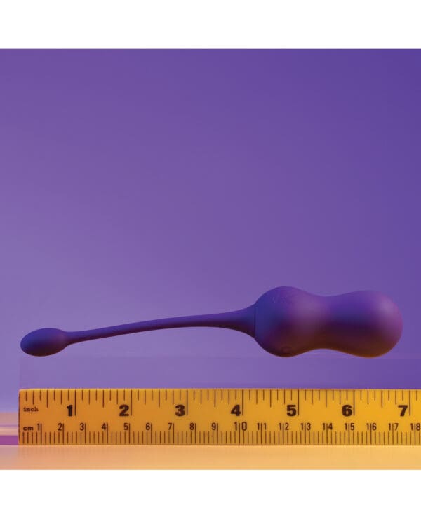 Playboy Pleasure Double Time Kegel Balls - Acai - Image 5