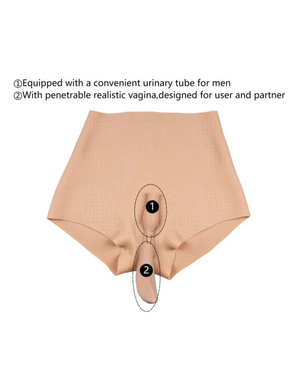 XX-DREAMTOYS Ultra Realistic Vagina Form Medium - Ivory - Image 5