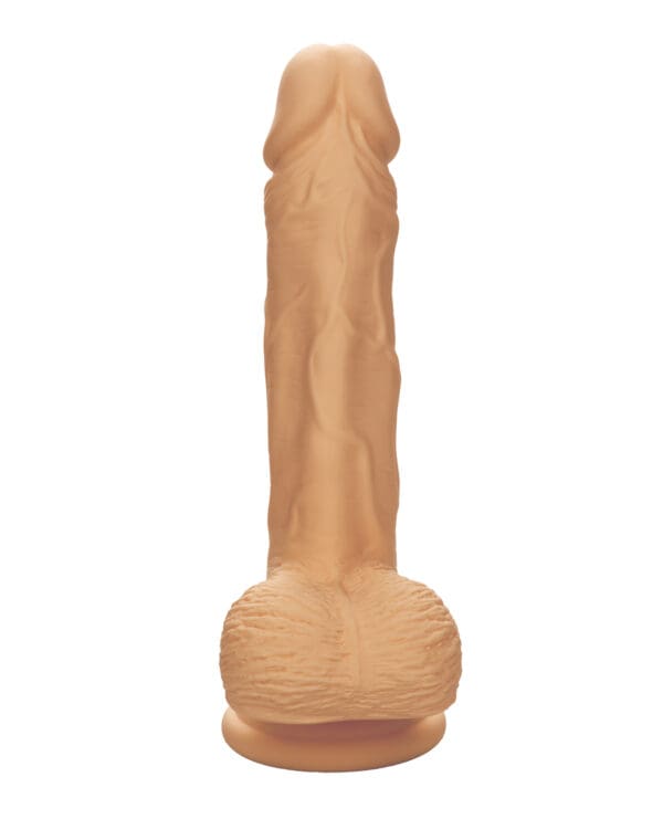 Studs Dual Density Silicone 5" Dildo - Ivory - Image 3