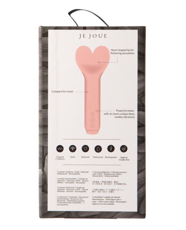 Je Joue Amour Bullet Vibrator - Pale Rosette - Image 4