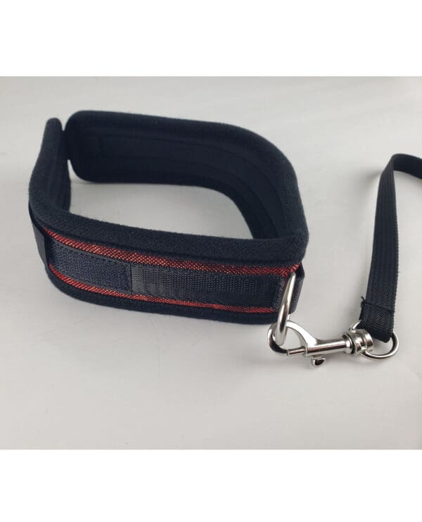 Spartacus Collar & Leash - Neoprene Red - Image 2