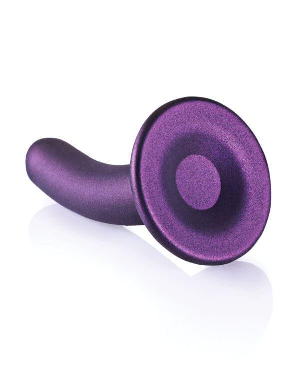 Shots Ouch 5" Smooth G-Spot Dildo - Metallic Purple - Image 4