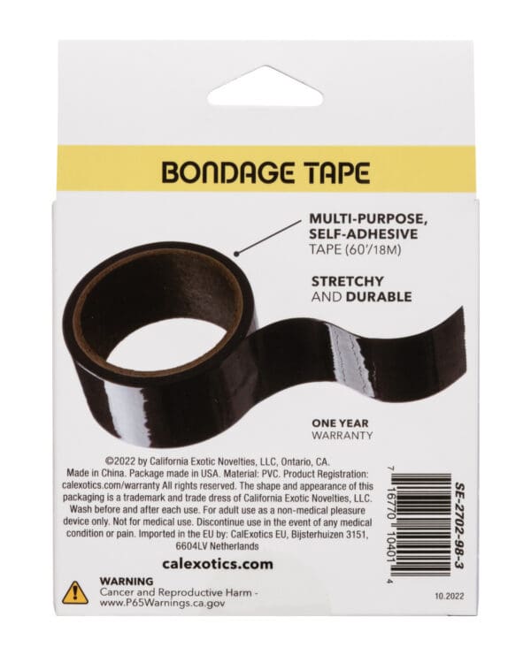 Boundless Bondage Tape - Black - Image 2