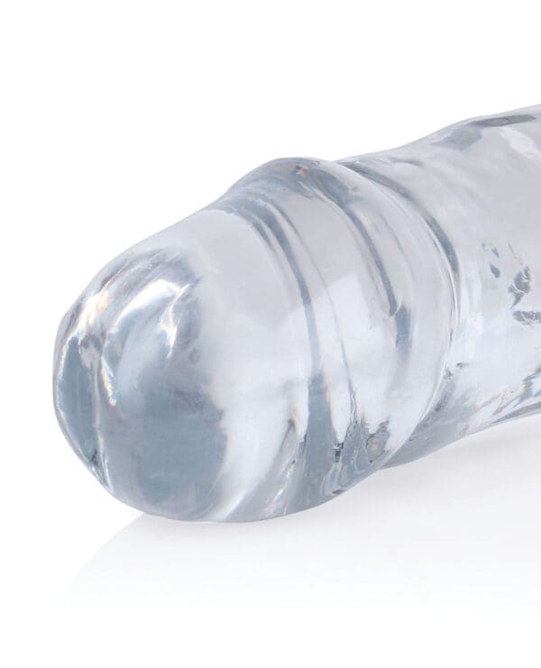 Shots RealRock Crystal Clear 13" Double Dildo - Transparent - Image 4