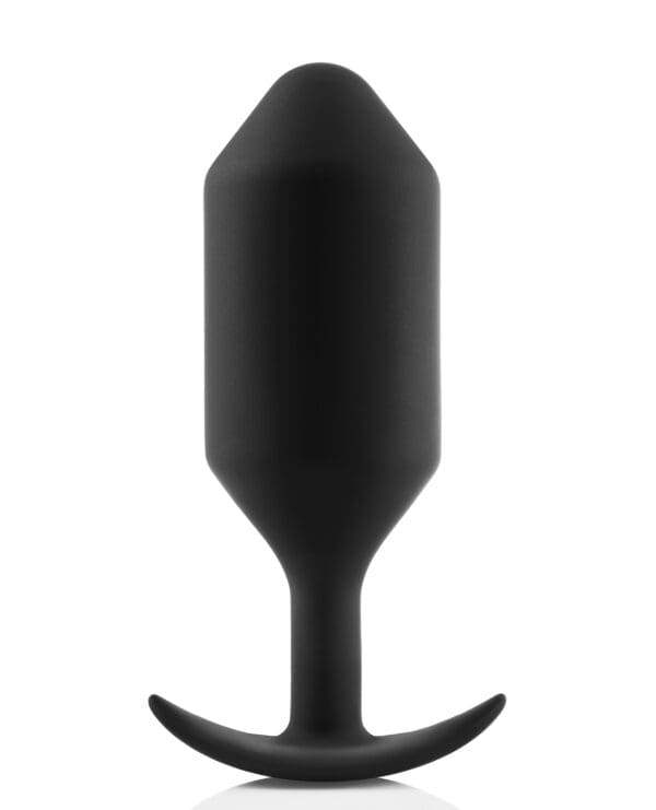 b-Vibe Weighted Snug Plug 7 - 600 g Black - Image 2