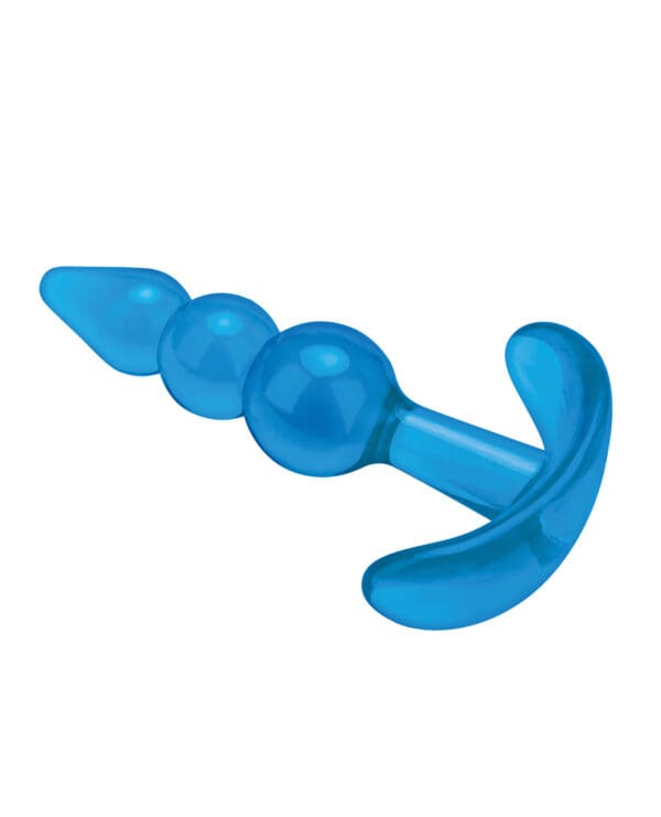 Blue Line C & B 3.75" Beginners Beaded Plug - Jelly Blue - Image 3