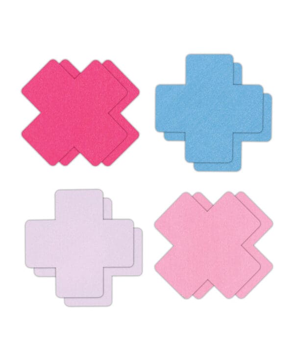 Pretty Pasties Cross II Assorted - 4 Pair - Image 3