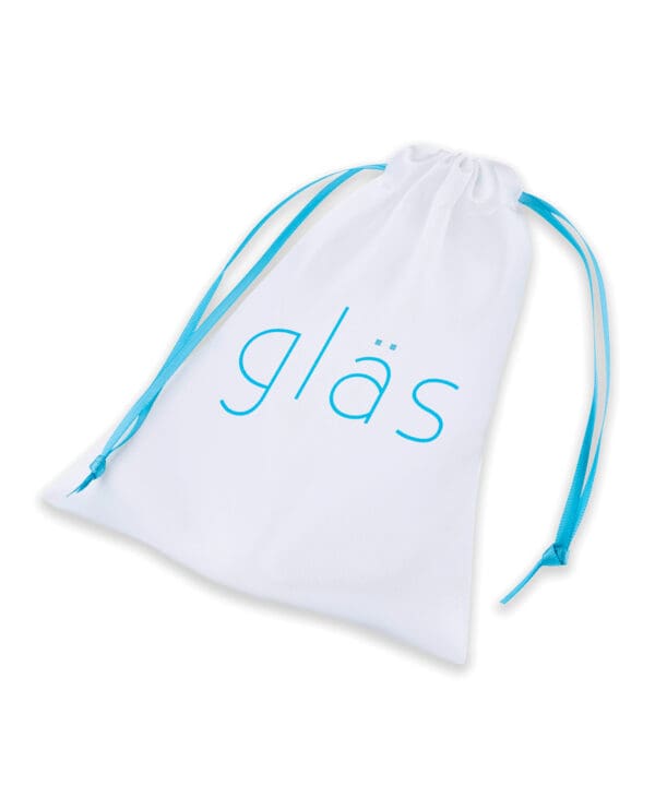 Glas 4" Classic Butt Plug - Clear - Image 5