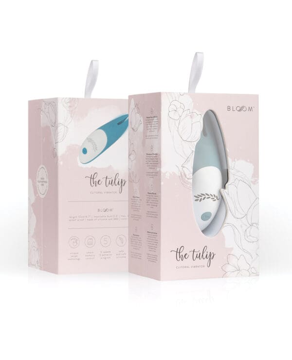 Bloom The Tulip Clit Stimulator - Teal - Image 5