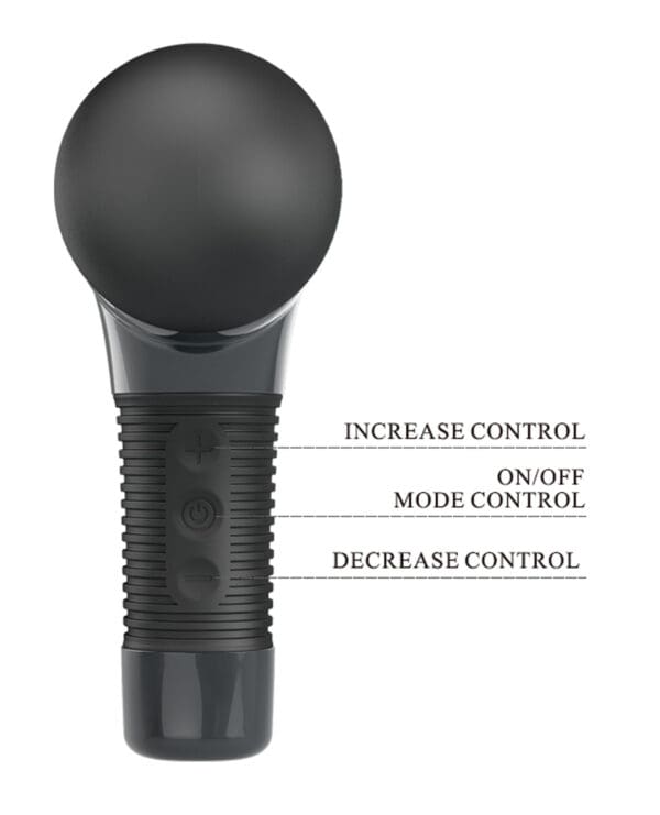 Pretty Love Super Power Fun Gun Massager - Black - Image 5