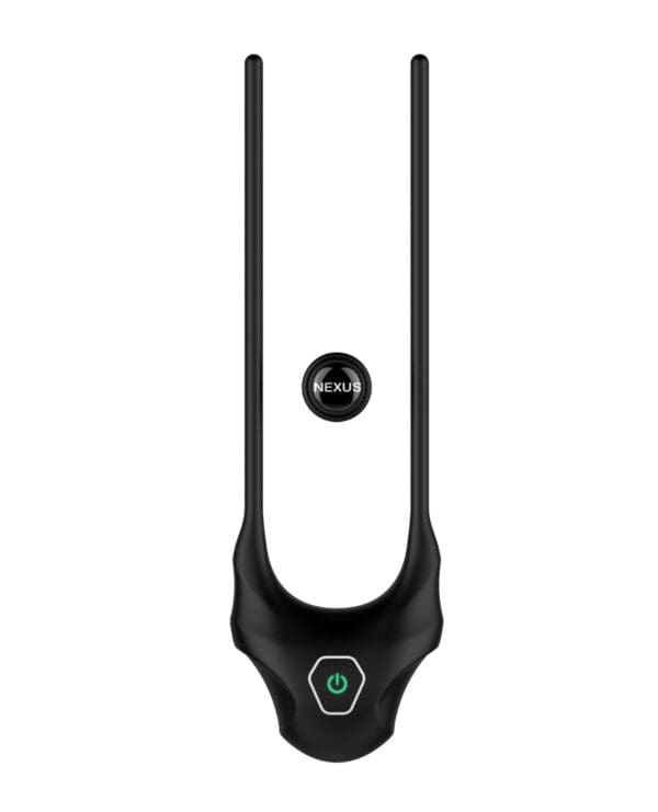 Nexus Forge Single Lasso Vibrating Cock Ring - Black - Image 3
