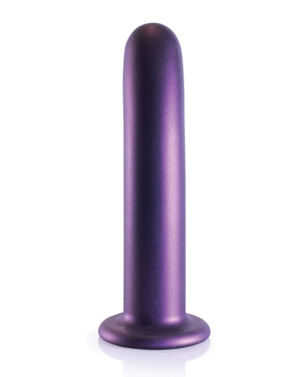 Shots Ouch 7" Smooth G-Spot Dildo - Metallic Purple - Image 3