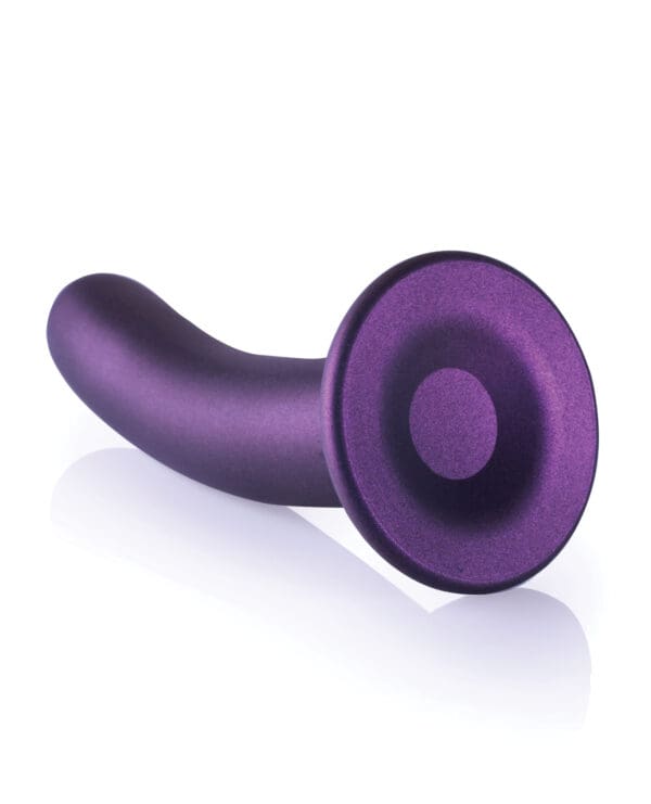 Shots Ouch 7" Smooth G-Spot Dildo - Metallic Purple - Image 4
