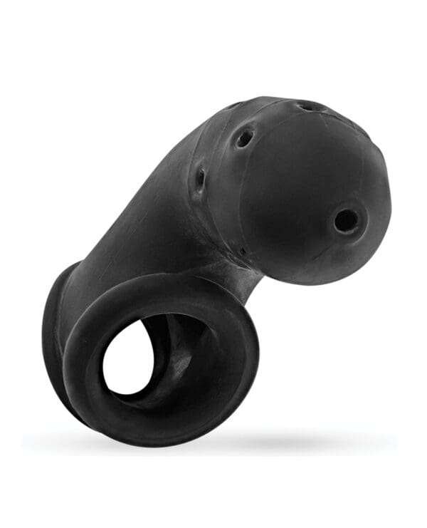 Oxballs Airlock Air-Lite Vented Chastity - Black Ice - Image 2