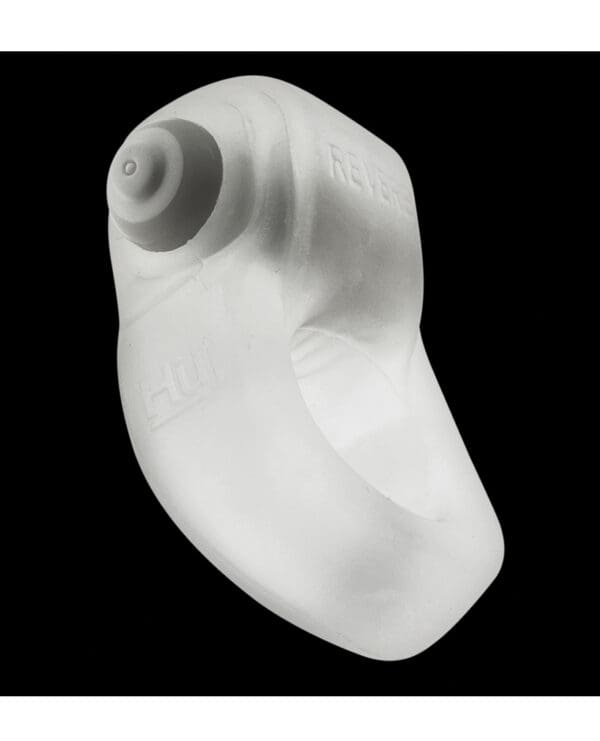 Oxballs Glowdick Cockring w/LED - Clear Ice - Image 3