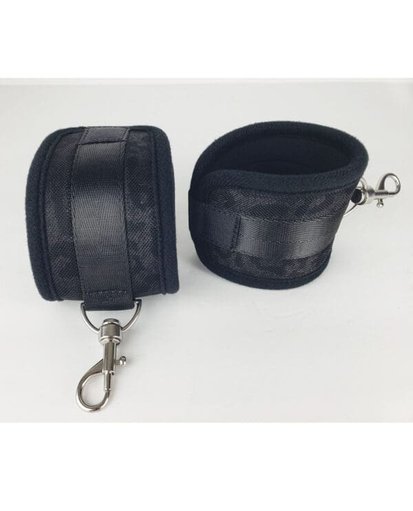Spartacus Wrist Restraints - Neoprene Black - Image 2
