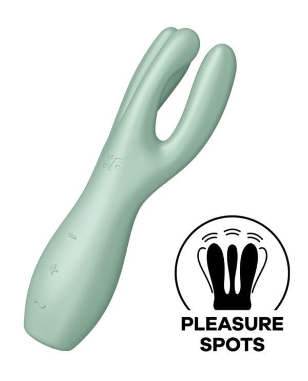 Satisfyer Threesome 3 - Mint - Image 4