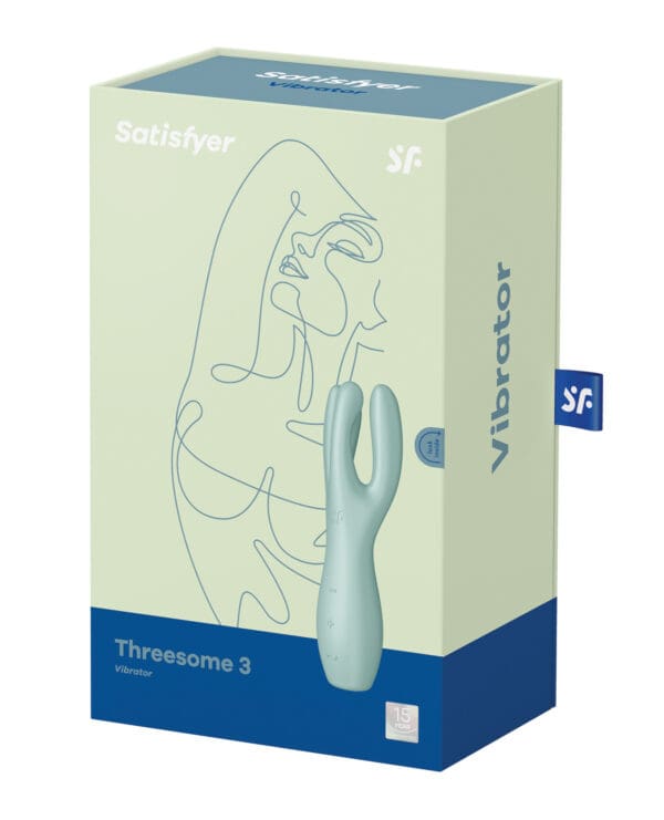 Satisfyer Threesome 3 - Mint - Image 5