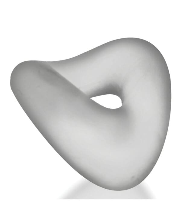 Hunkyjunk Form Cock Ring - Clear Ice - Image 3