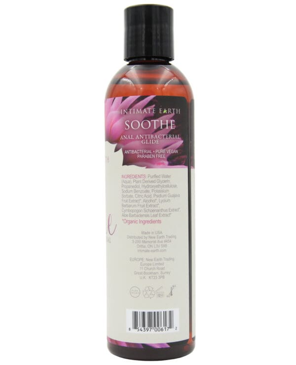 Intimate Earth Soothe Anti-Bacterial Anal Lubricant - 120 ml - Image 2