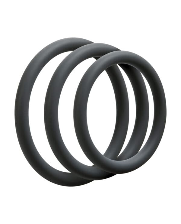 OptiMale C Ring Kit Thin - Slate - Image 2