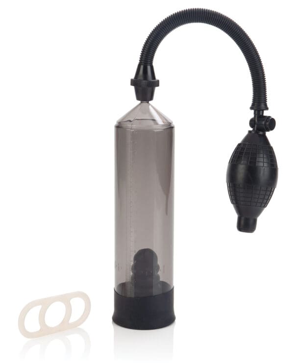 Optimum Series Precision Pump With Erection Enhancer - Smoke - Image 3
