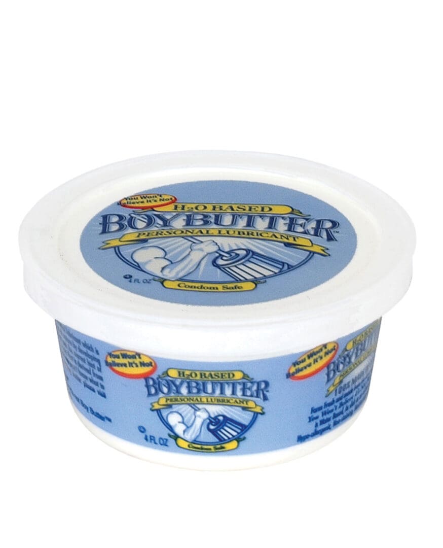 Boy Butter H2O Based - 4 oz Tub