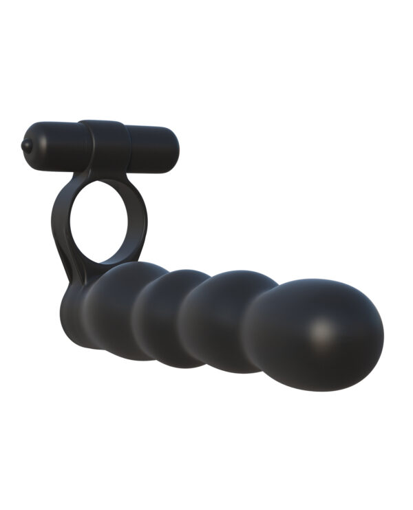 Fantasy C-Ringz Posable Partner Double Penetrator - Black - Image 2