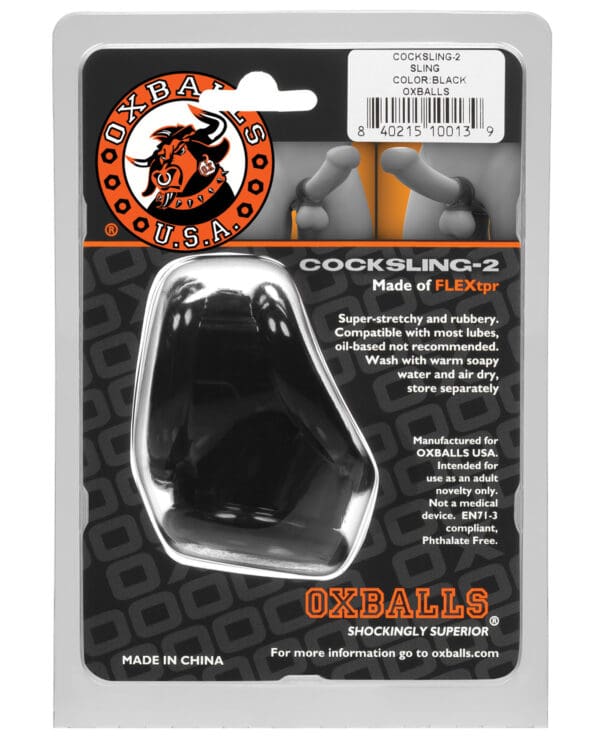 Oxballs Cocksling 2 - Black - Image 3