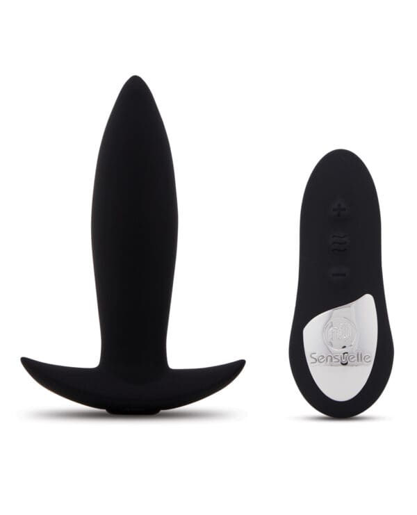 Nu Sensuelle Remote Control Rechargeable Mini Plug - Black - Image 2