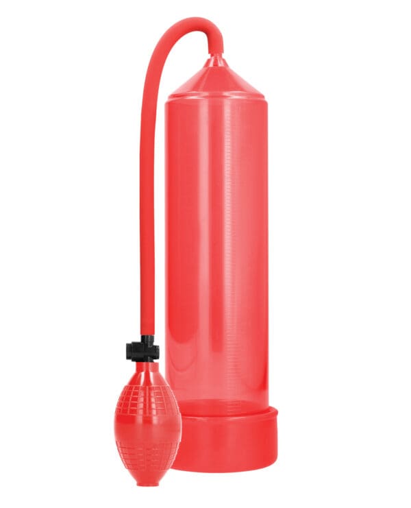 Shots Pumped Classic Penis Pump - Red - Image 2