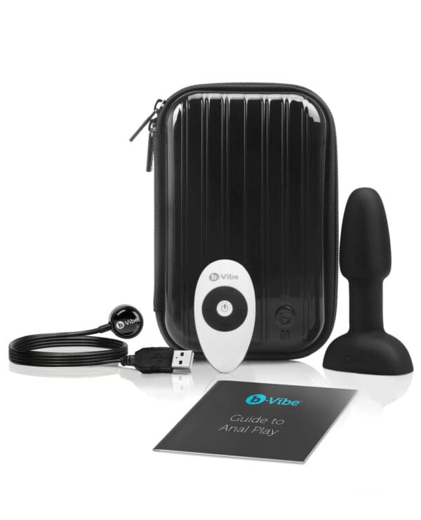 b-Vibe Petite Rimming Plug - Black - Image 5