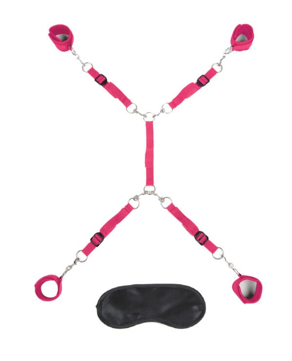 Lux Fetish Bed Spreader - Hot Pink - Image 2