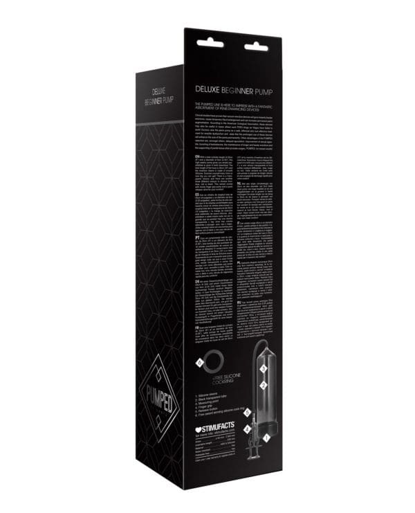 Shots Pumped Deluxe Beginner Pump - Black - Image 2