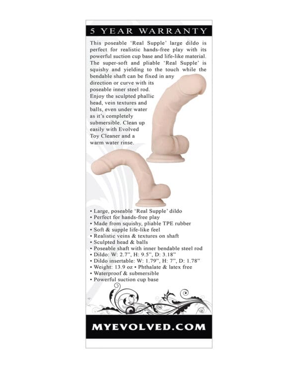 Evolved Real Supple Poseable 9.5" - Image 2