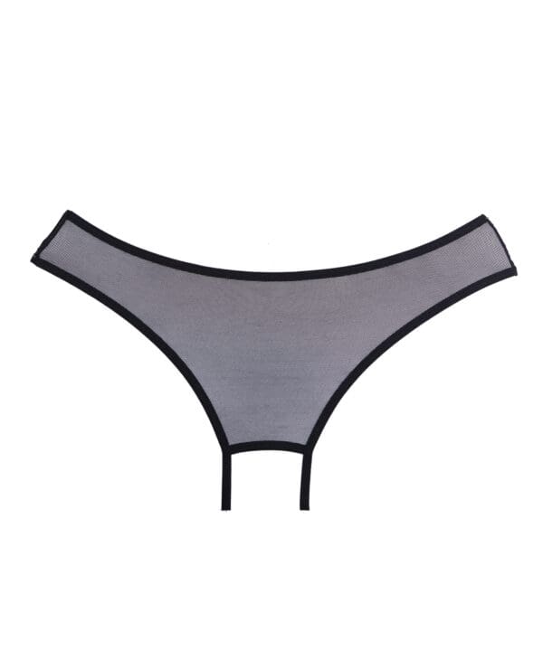 Adore Sheer Teaz Open Panty Black O/S - Image 3